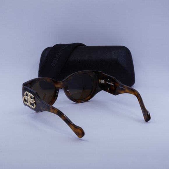 Final Price! Balenciaga BB0070S 007 Havana/Brown Sunglasses main image 12